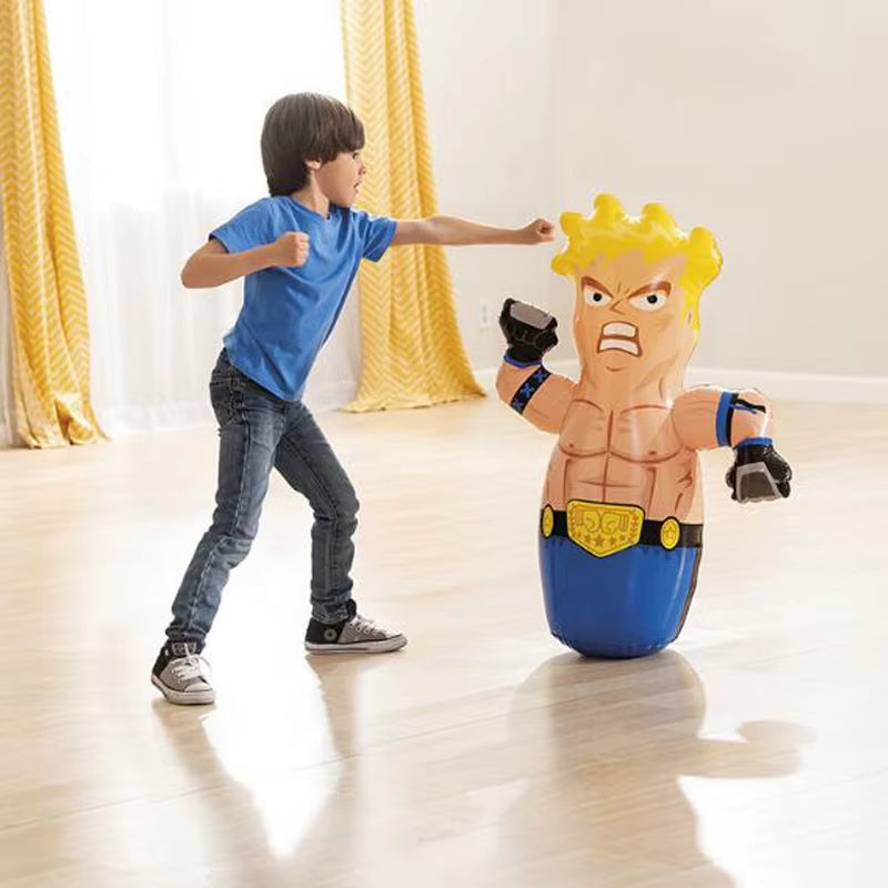 Parent Child Toys Tumbler Boxing Inflatable Punching Bag Boys Games Sport Toys Christmas Birthday Gift for Boys Girls