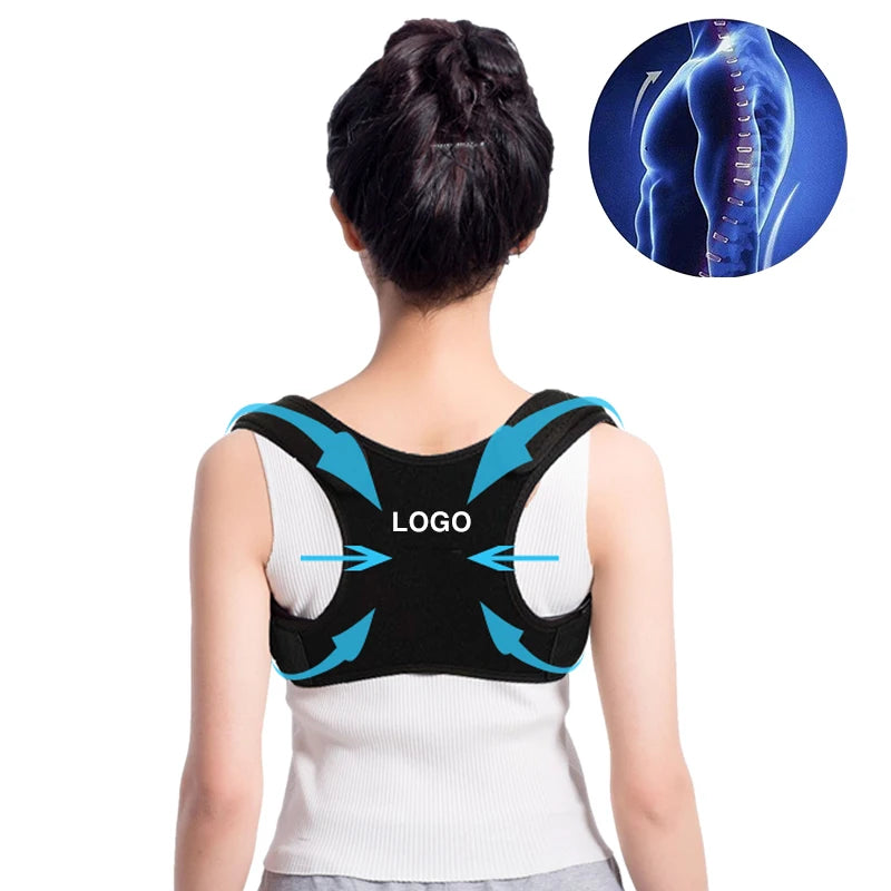 Private Labeling Unisex Sitting Adjustable Back Support