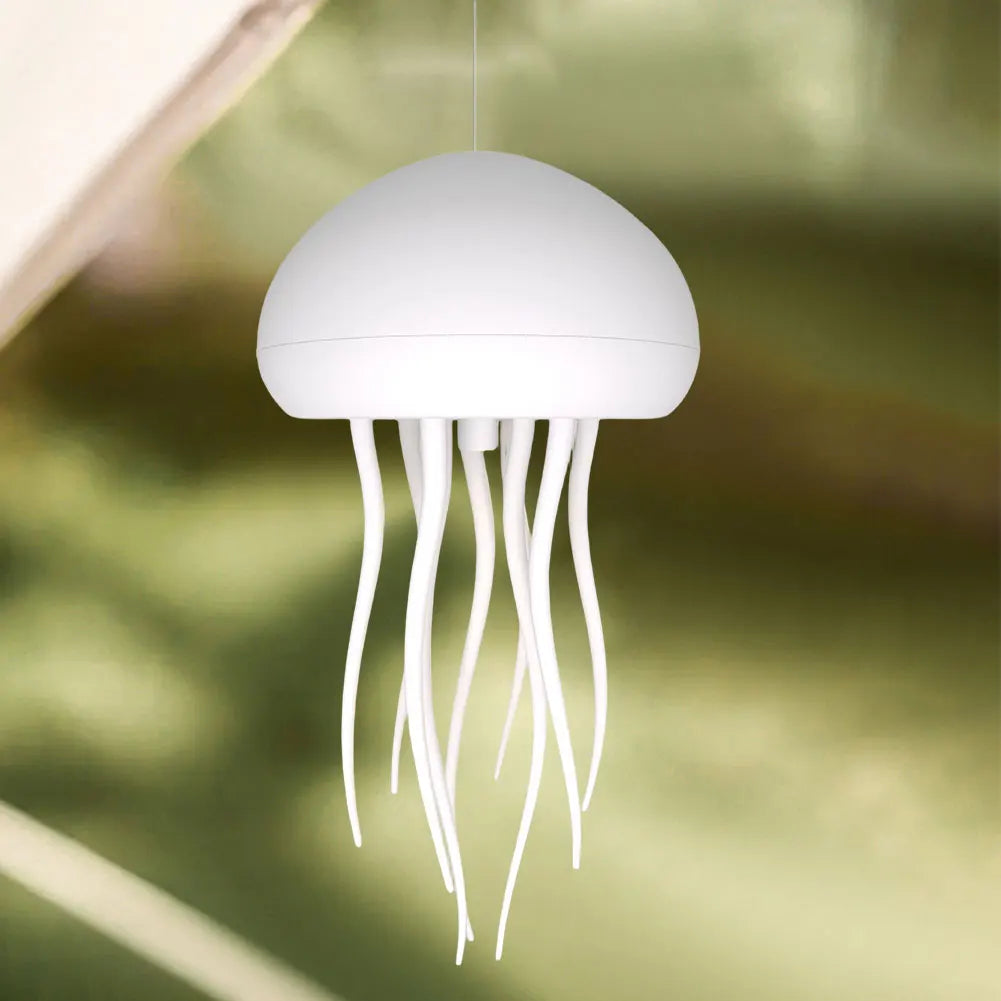 Hot Sale Gradient LED Jellyfish Night Light Modern ABS Voice cntrl