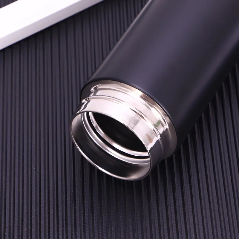 Intelligent Thermos Display Temperature Stainless Steel Thermo Cup Strainer
