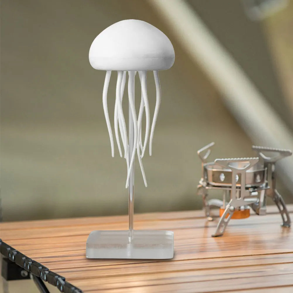 Hot Sale Gradient LED Jellyfish Night Light Modern ABS Voice cntrl