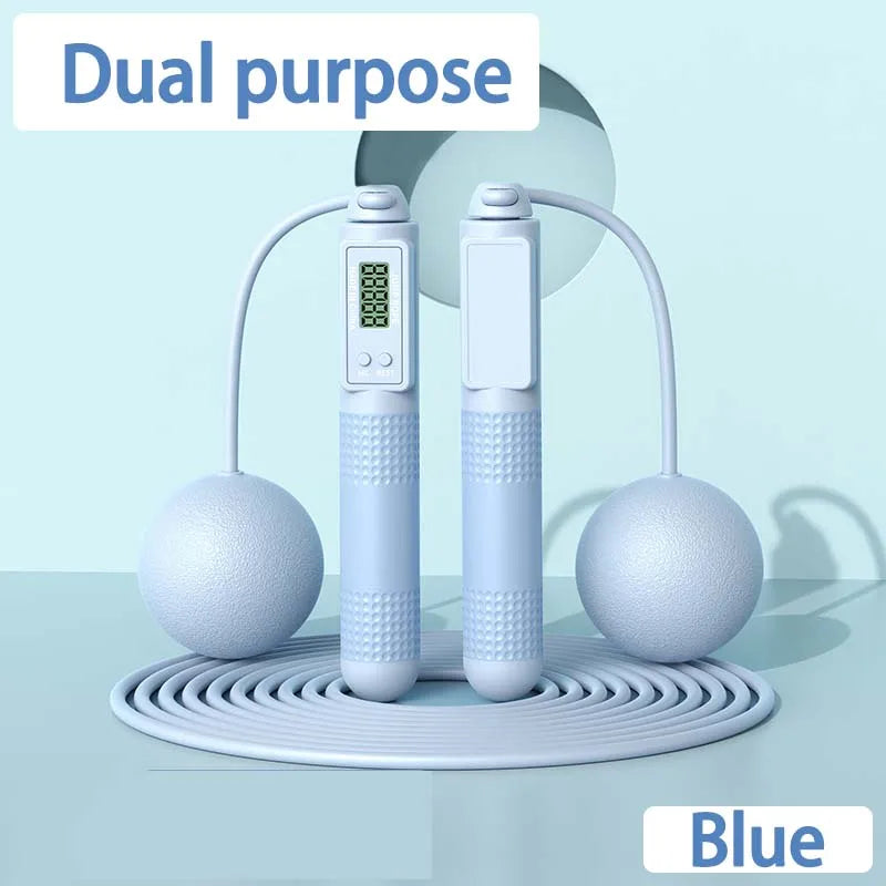Jump Rope With Counter, Adjustable Skipping Rope With Calorie Counter, Smart