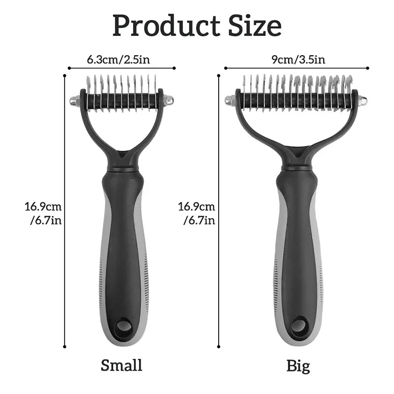 Dog Cat Hair Removal Comb Pet Long Hair Short Hair Pet Grooming Care Brush