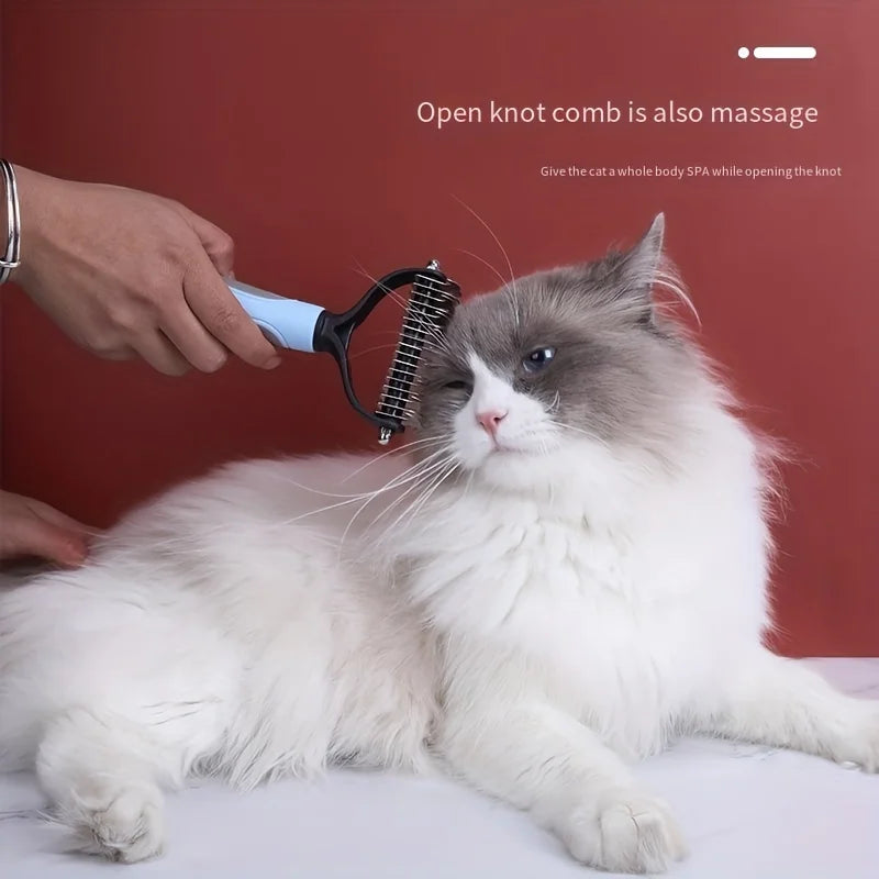 Dog Cat Hair Removal Comb Pet Long Hair Short Hair Pet Grooming Care Brush