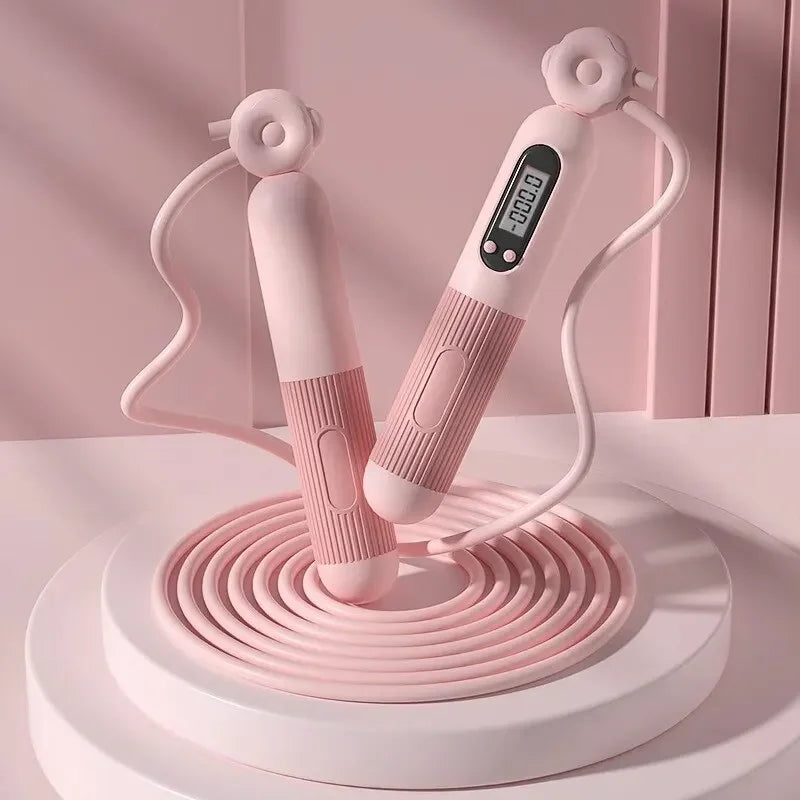 Jump Rope With Counter, Adjustable Skipping Rope With Calorie Counter, Smart