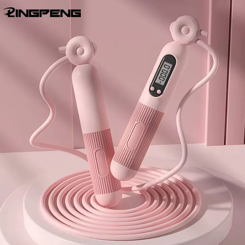 Jump Rope With Counter, Adjustable Skipping Rope With Calorie Counter, Smart
