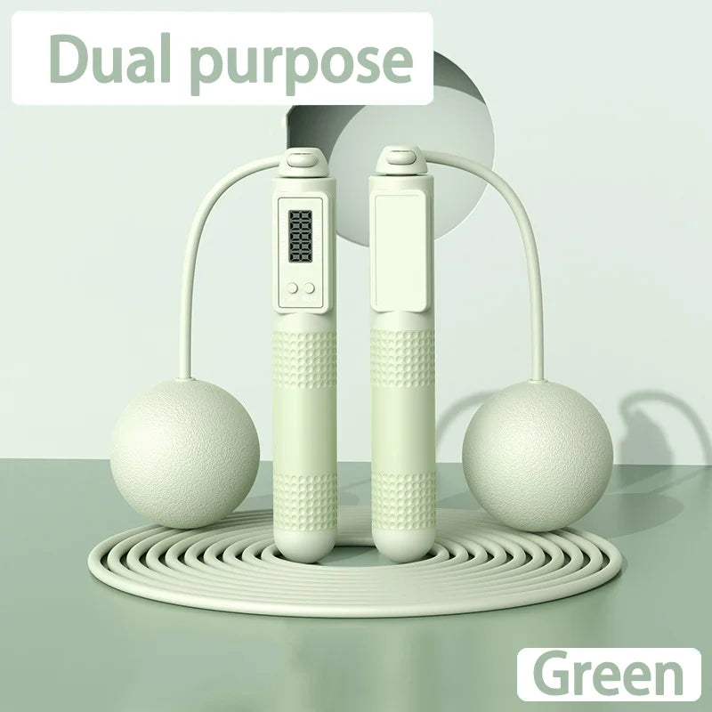 Jump Rope With Counter, Adjustable Skipping Rope With Calorie Counter, Smart