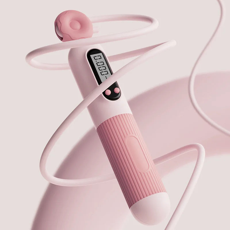 Jump Rope With Counter, Adjustable Skipping Rope With Calorie Counter, Smart