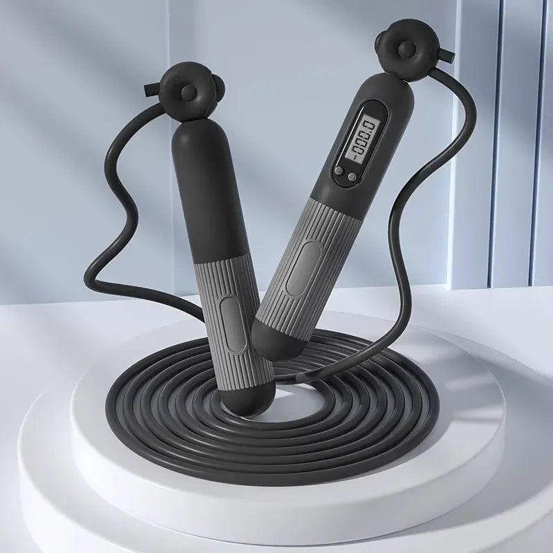 Jump Rope With Counter, Adjustable Skipping Rope With Calorie Counter, Smart
