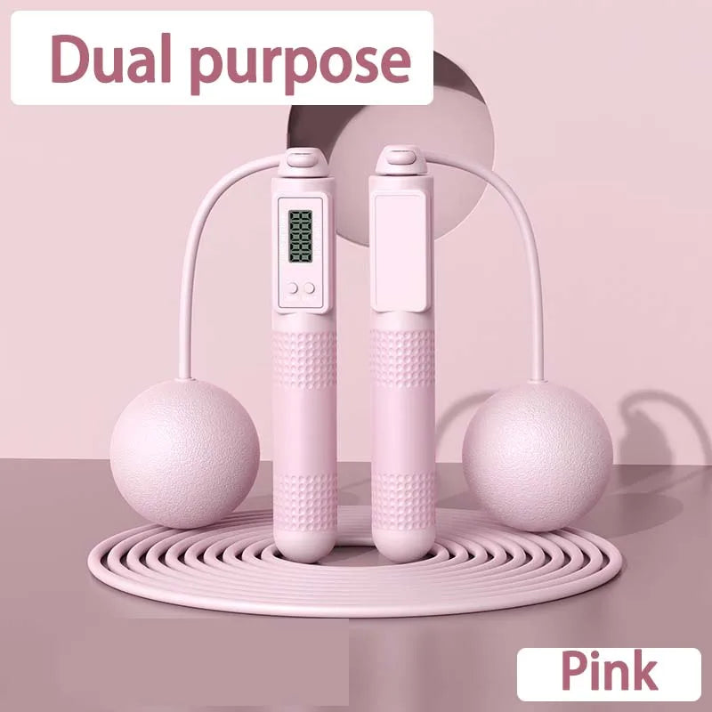 Jump Rope With Counter, Adjustable Skipping Rope With Calorie Counter, Smart